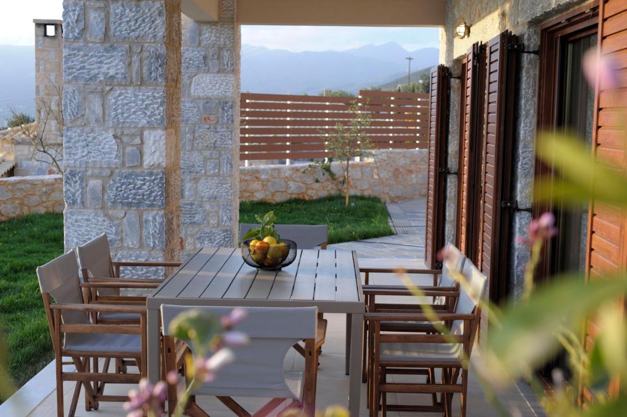 Villa Dafni - Infinite Sea Vistas With Private Pool 卡拉马塔 外观 照片