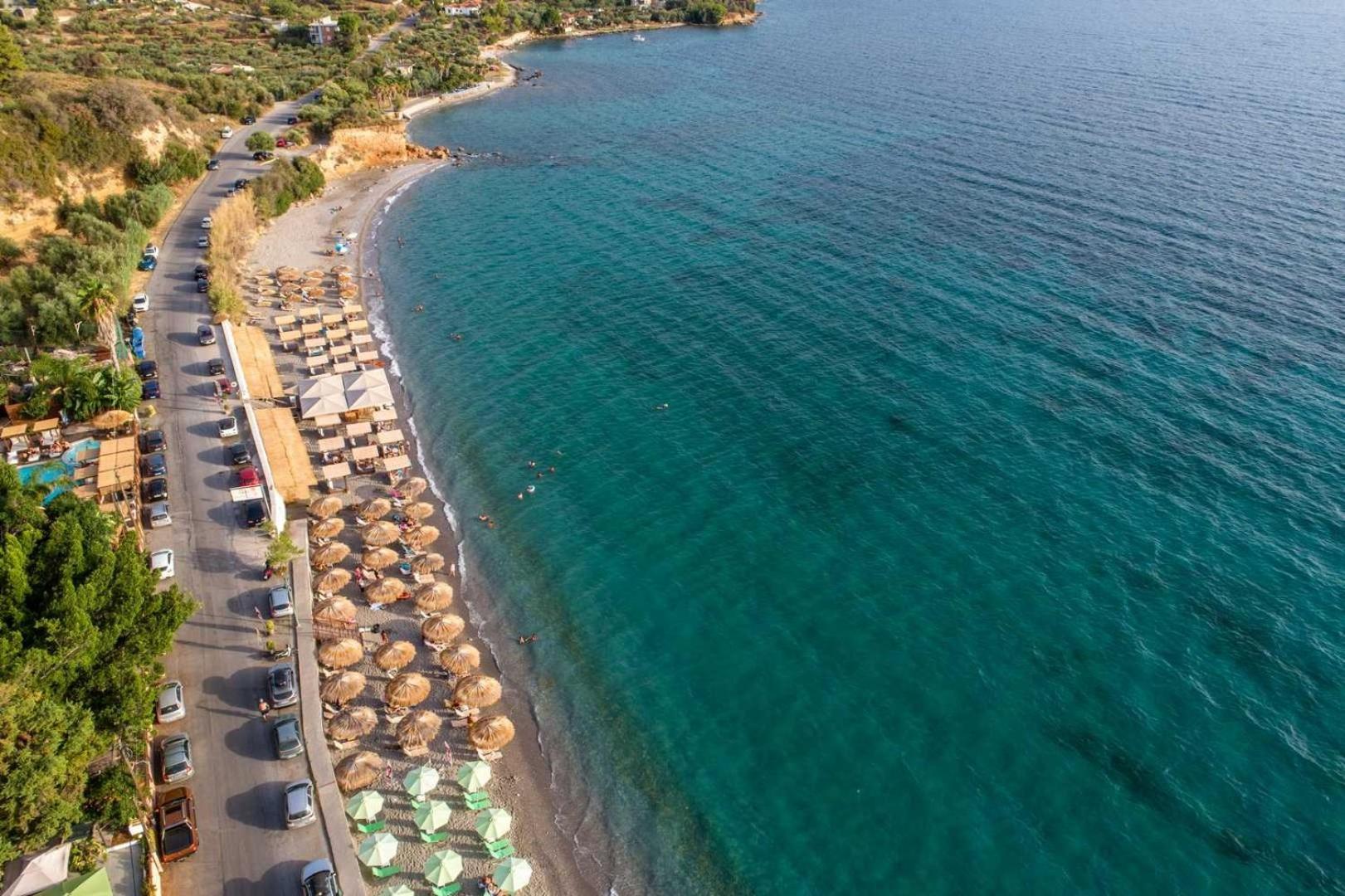 Villa Dafni - Infinite Sea Vistas With Private Pool 卡拉马塔 外观 照片